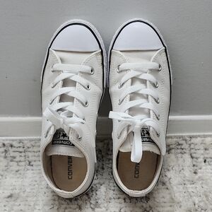 All Star Converse Kids Classic White Sneakers